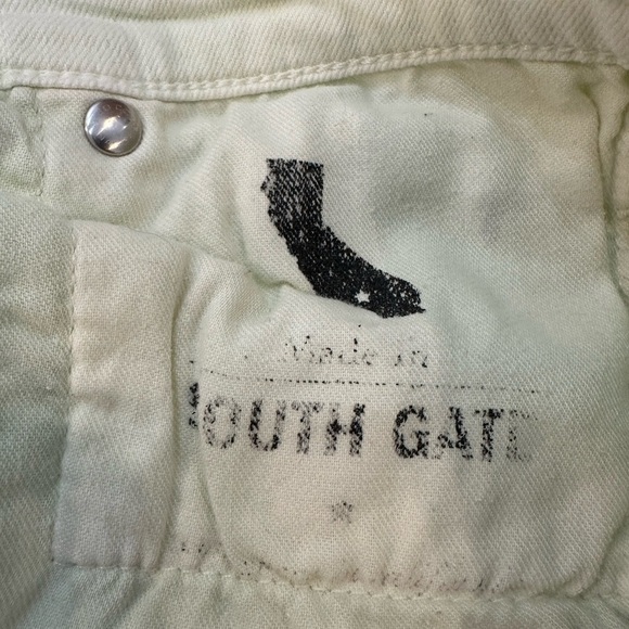 Adriano Goldschmied the Legging Ankle  Pant Super Skinny Pastel Green SZ 26R - Picture 6 of 8